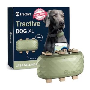 XL GPS Dog Tracker, Up To 1 Month Battery, Worldwide real-time location tracking